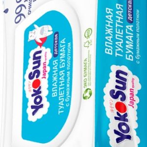 Бумага туалетная YokoSun влажная детская 42шт