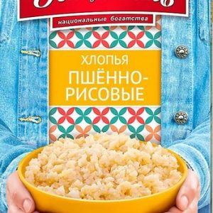 Хлопья Националь пшенно-рисовые к/у 400г