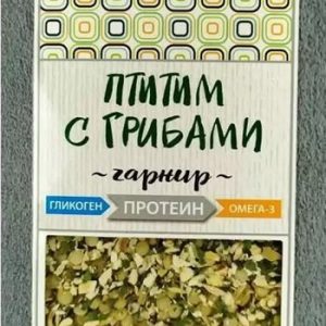 Гарнир Националь Птитим с грибами Протеин к/у 250г