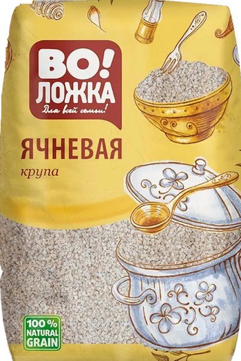 Крупа Во!Ложка ячменная Ароматная ячневая 700г
