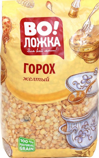 Горох Во!Ложка Алтайский Желтый 800г