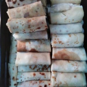 Блинчики с курицей вес