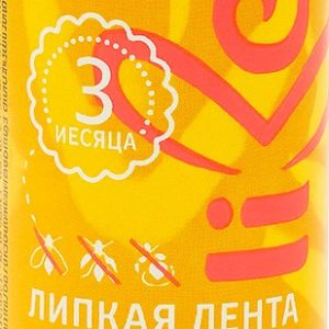 Лента липкая от мух ос и пищевой моли с аттрактантом
