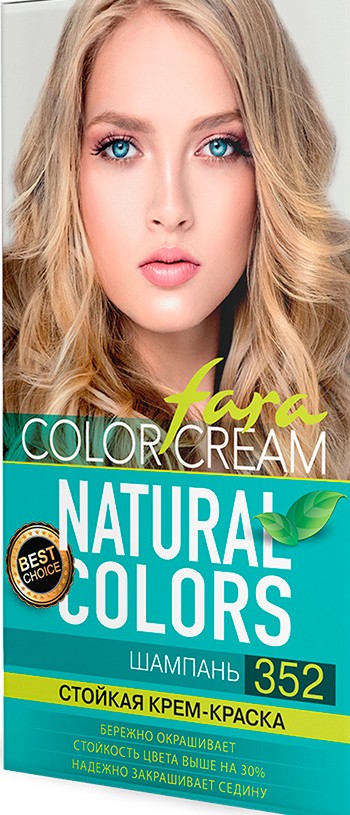 Крем-краска д/волос Fara Natural colors №352 шампань