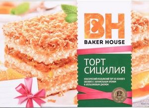 Торт РКК Бейкер Хаус Сицилия к/уп 350г