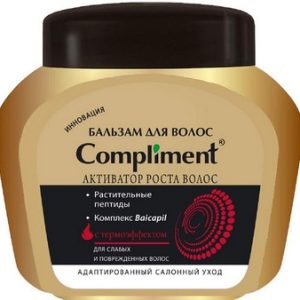 Бальзам д/волос Compliment Активатор роста д/слабых и поврежд волос 500мл