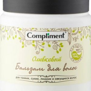 Бальзам д/волос Compliment Оливковый д/тонких, сухих, ломких, секущихся волос 500мл