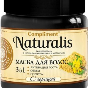 Маска д/волос Compliment Naturalis с горчицей 500мл