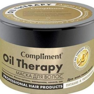 Маска д/волос Compliment Oil Therapy с маслом арганы д/всех типов волос 500мл