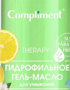 Гель-масло д/умывания Compliment Гидрофильное д/глуб очищения доз 150мл
