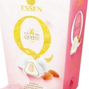 Конфеты Эссен Кью со слив нач, миндалем и кокосом к/у 150г