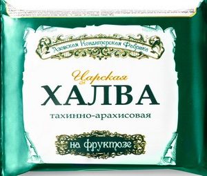 Халва АКФ тахинно-арахисовая на фруктозе 180г