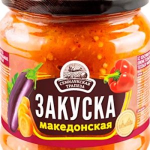 Закуска Семилукская трапеза Македонская твист 460г