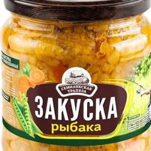 Закуска Семилукская трапеза рыбака твист 460г