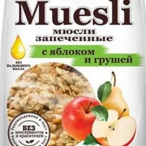 Мюсли Ого! запеченные с яблоком и грушей м/у 350г