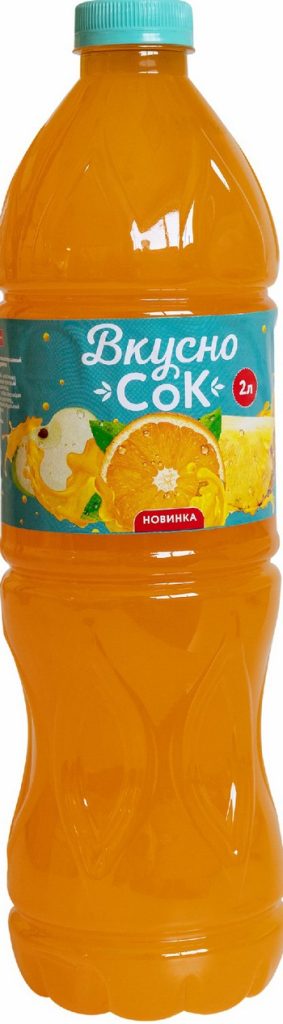 Напиток ВкусноСок Мультифрукт негаз пэт 2л