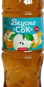 Напиток ВкусноСок Яблочный негаз пэт 2л