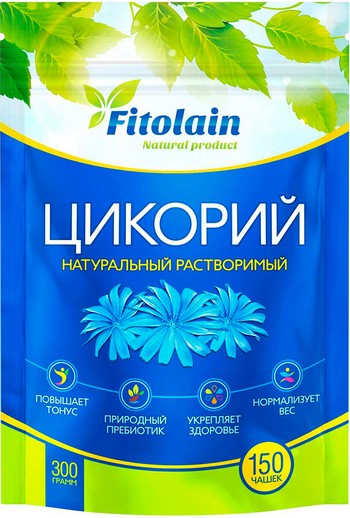 Цикорий Фитолайн нат растворимый zip-пакет 300г
