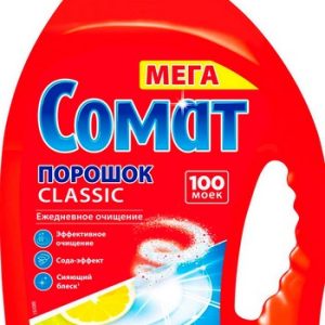 Порошок д/посудомоечных машин Somat Лимон и лайм 3кг