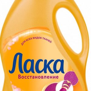 Гель д/стирки Ласка Уход и восстановление 1л