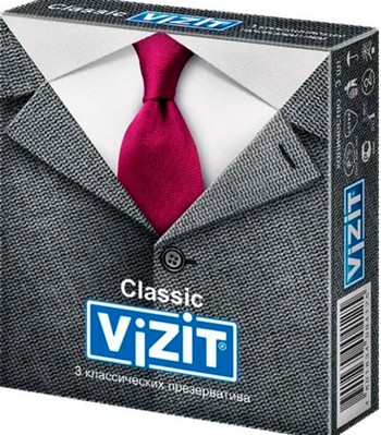 Презервативы Vizit Classic классические 3шт