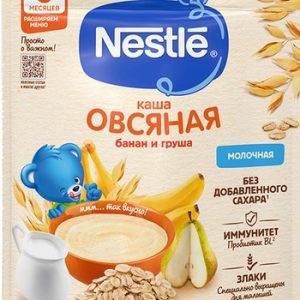 Каша Nestle с/м овсяная груша-банан 6+ м/у 200г