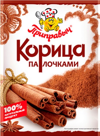 Корица Приправыч палочками м/у 15г
