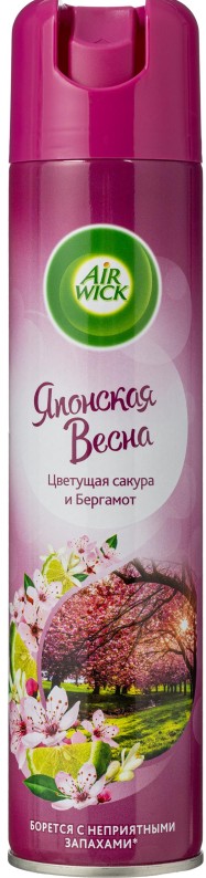 Освежитель воздуха Air wick Японская весна цветущ сакура и бергамот 290мл
