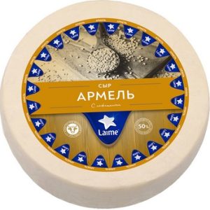Сыр Laime Армель с пажитником 50% вес без змж
