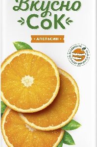 Напиток ВкусноСок сокосодержащий апельсин т/п 1,93л