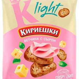 Сухарики Кириешки Light ветчина сыр 80г