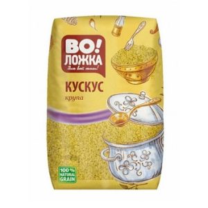 Крупа Во!Ложка пшеничная Кускус 800г