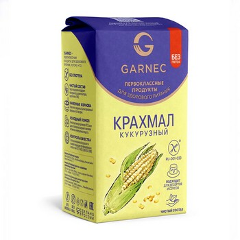 Крахмал Garnec кукурузный 400г