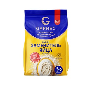 Заменитель яйца Гарнец смесь сухая без глютена м/у 200г