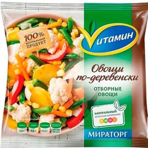 Овощи Мираторг по-деревенски с/м 400г