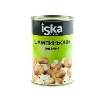 Грибы Iska шампиньоны рез ж/б 425мл