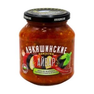 Айвар Лукашинские с баклажанами ст/б 285г