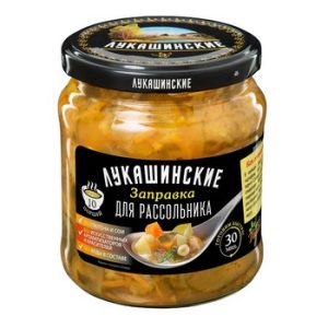 Заправка Лукашинские для рассольника по-Новгородски ст/б 450г