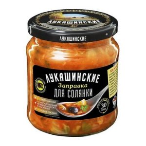 Заправка Лукашинские для солянки по-Питерски ст/б 450г