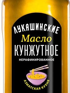 Масло Лукашинские Кунжутное нерафинированное ст/б 375мл