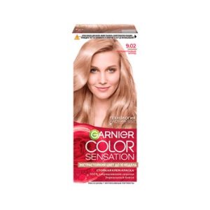 Краска д/волос Garnier Color Sensation 110мл 9.02 Перламутровый Блонд