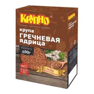 Крупа Крупно гречневая ядрица в/с 5*80г