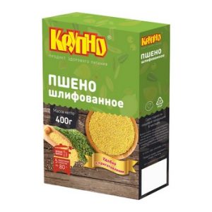 Крупа Крупно Пшено шлифованное в/с 5*80г