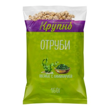 Отруби Крупно овсяные с ламинарией м/у 160г
