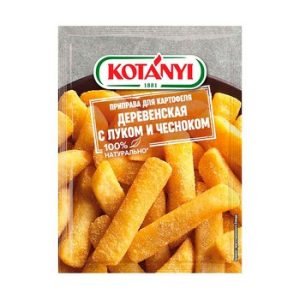 Приправа Koтани д/картофеля Деревенская с луком и чесноком м/у 20г