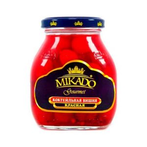 Вишня Mikado коктейльная красная ст/б 314мл