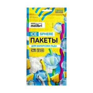 Пакеты д/заморозки льда Malibri 216 шариков 12шт