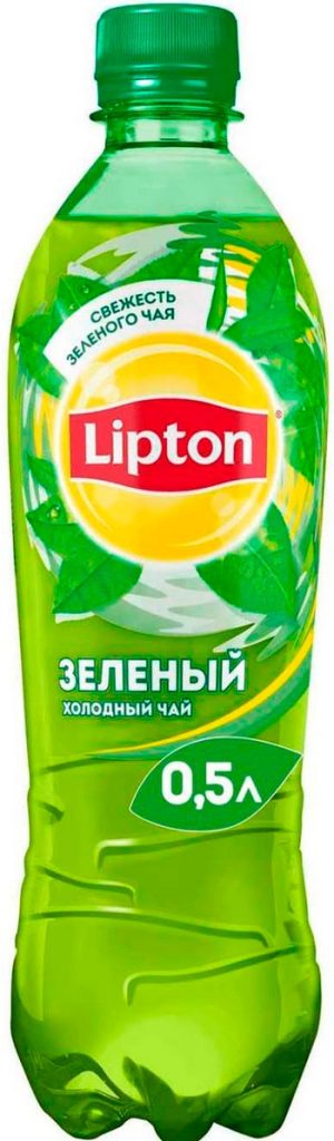 Чай холодный Липтон зеленый пэт 0,5л