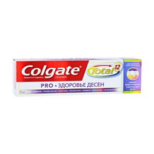 Зубная паста Colgate Total 12 Pro Здоровье десен 97,5г/75мл