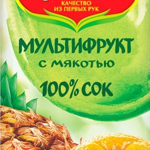 Сок Сады Придонья мультифрукт т/п 1л